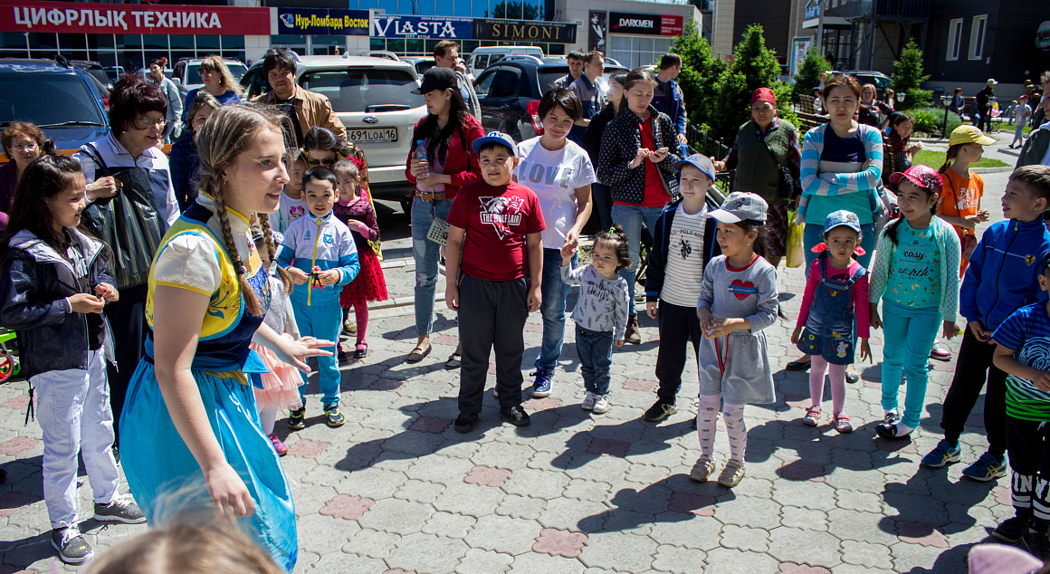В ТК "Император" прошел праздник в честь Дня защиты детей | Торговый комплекс "Император"